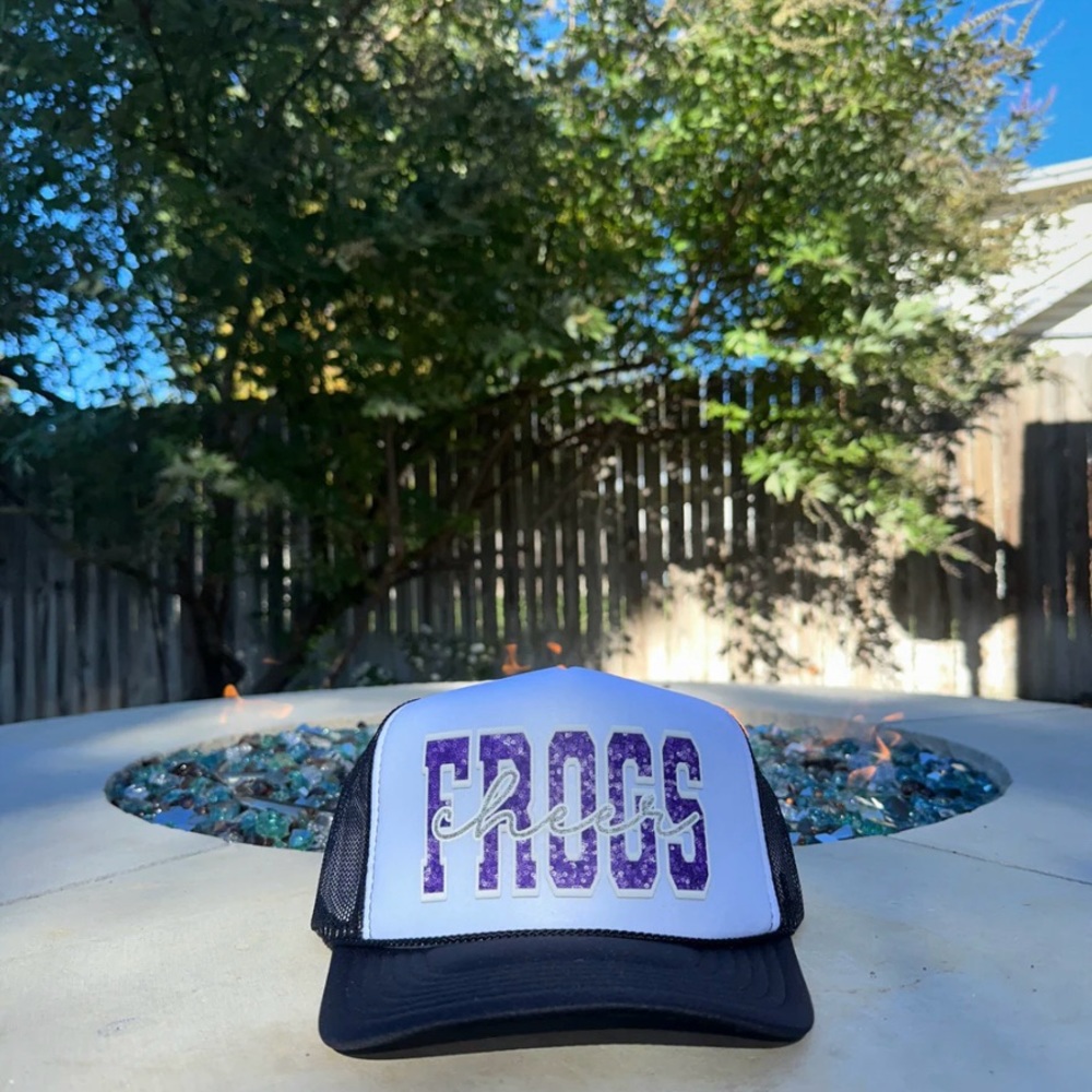 Cheer FROGS Trucker Hat